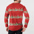 Funny Dachshund Dog Light Up Christmas Button Sweatshirt Snowy Village Red Holiday Design - Wonder Print Shop