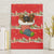 Funny Dachshund Dog Light Up Christmas Canvas Wall Art Snowy Village Red Holiday Design - Wonder Print Shop