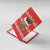 Funny Dachshund Dog Light Up Christmas Canvas Wall Art Snowy Village Red Holiday Design - Wonder Print Shop