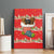 Funny Dachshund Dog Light Up Christmas Canvas Wall Art Snowy Village Red Holiday Design - Wonder Print Shop