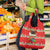 Funny Dachshund Dog Light Up Christmas Grocery Bag Snowy Village Red Holiday Design - Wonder Print Shop