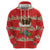 Funny Dachshund Dog Light Up Christmas Hoodie Snowy Village Red Holiday Design - Wonder Print Shop