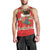 Funny Dachshund Dog Light Up Christmas Men Tank Top Snowy Village Red Holiday Design - Wonder Print Shop