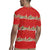 Funny Dachshund Dog Light Up Christmas Rugby Jersey Snowy Village Red Holiday Design - Wonder Print Shop