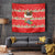 Funny Dachshund Dog Light Up Christmas Tapestry Snowy Village Red Holiday Design - Wonder Print Shop
