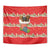 Funny Dachshund Dog Light Up Christmas Tapestry Snowy Village Red Holiday Design - Wonder Print Shop