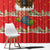 Funny Dachshund Dog Light Up Christmas Window Curtain Snowy Village Red Holiday Design - Wonder Print Shop
