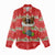Funny Dachshund Dog Light Up Christmas Women Casual Shirt Snowy Village Red Holiday Design - Wonder Print Shop