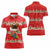Funny Dachshund Dog Light Up Christmas Women Polo Shirt Snowy Village Red Holiday Design - Wonder Print Shop