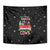 Funny Christmas Cows in Red Truck Tapestry Dear Santa Just Bring Cows Quote on Snowflake - Wonder Print Shop