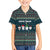 Funny Christmas Dental Squad Tooth Characters Kid Hawaiian Shirt Snowflake Pattern Design - Wonder Print Shop