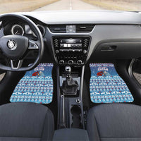 Jesus Not To Day Satan Christmas Car Mats Funny Xmas Holiday Patterns - Wonder Print Shop
