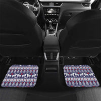 Jesus Not To Day Satan Christmas Car Mats Funny Xmas Holiday Patterns - Wonder Print Shop