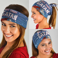 Jesus Not To Day Satan Christmas Neck Gaiter Funny Xmas Holiday Patterns - Wonder Print Shop