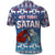 Jesus Not To Day Satan Christmas Polo Shirt Funny Xmas Holiday Patterns - Wonder Print Shop