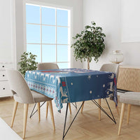 Jesus Not To Day Satan Christmas Tablecloth Funny Xmas Holiday Patterns - Wonder Print Shop