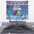 Jesus Not To Day Satan Christmas Tapestry Funny Xmas Holiday Patterns - Wonder Print Shop