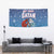 Jesus Not To Day Satan Christmas Tapestry Funny Xmas Holiday Patterns - Wonder Print Shop