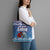 Jesus Not To Day Satan Christmas Tote Bag Funny Xmas Holiday Patterns - Wonder Print Shop