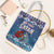 Jesus Not To Day Satan Christmas Tote Bag Funny Xmas Holiday Patterns - Wonder Print Shop