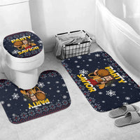 Jesus Party Savior Christmas Bathroom Set Funny Xmas Holiday Patterns - Wonder Print Shop