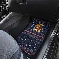Jesus Party Savior Christmas Car Mats Funny Xmas Holiday Patterns - Wonder Print Shop