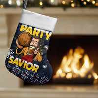 Jesus Party Savior Christmas Stocking Funny Xmas Holiday Patterns - Wonder Print Shop