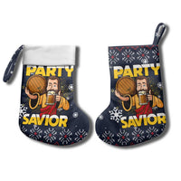 Jesus Party Savior Christmas Stocking Funny Xmas Holiday Patterns - Wonder Print Shop