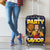 Jesus Party Savior Christmas Luggage Cover Funny Xmas Holiday Patterns - Wonder Print Shop