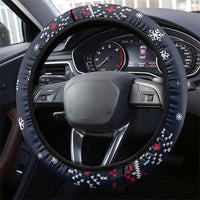 Jesus Party Savior Christmas Steering Wheel Cover Funny Xmas Holiday Patterns - Wonder Print Shop