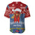 Just A Girl Who Loves Christmas And Chickens Christmas Baseball Jersey Funny Xmas Holiday Patterns - Wonder Print Shop