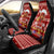 Just A Girl Who Loves Christmas And Chickens Christmas Car Seat Cover Funny Xmas Holiday Patterns - Wonder Print Shop