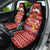 Just A Girl Who Loves Christmas And Chickens Christmas Car Seat Cover Funny Xmas Holiday Patterns - Wonder Print Shop