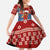 Just A Girl Who Loves Christmas And Chickens Christmas Family Matching Off Shoulder Maxi Dress and Hawaiian Shirt Funny Xmas Holiday Patterns - Wonder Print Shop