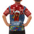 Just A Girl Who Loves Christmas And Chickens Christmas Kid Hawaiian Shirt Funny Xmas Holiday Patterns - Wonder Print Shop