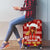Just A Girl Who Loves Christmas And Chickens Christmas Luggage Cover Funny Xmas Holiday Patterns - Wonder Print Shop