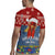 Just A Girl Who Loves Christmas And Chickens Christmas Rugby Jersey Funny Xmas Holiday Patterns - Wonder Print Shop