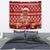 Just A Girl Who Loves Christmas And Chickens Christmas Tapestry Funny Xmas Holiday Patterns - Wonder Print Shop