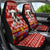 Just A Girl Who Loves Christmas And Cows Christmas Car Seat Cover Funny Xmas Holiday Patterns - Wonder Print Shop