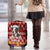 Just A Girl Who Loves Christmas And Cows Christmas Luggage Cover Funny Xmas Holiday Patterns - Wonder Print Shop