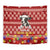 Just A Girl Who Loves Christmas And Cows Christmas Tapestry Funny Xmas Holiday Patterns - Wonder Print Shop
