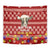 Just A Girl Who Loves Christmas And Goats Ugly Christma Tapestry Funny Xmas Holiday Patterns - Wonder Print Shop