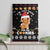 Just Here For The Cookies Christmas Canvas Wall Art Funny Xmas Holiday Patterns - Wonder Print Shop