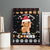 Just Here For The Cookies Christmas Canvas Wall Art Funny Xmas Holiday Patterns - Wonder Print Shop