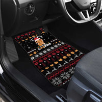 Just Here For The Cookies Christmas Car Mats Funny Xmas Holiday Patterns - Wonder Print Shop