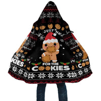 Just Here For The Cookies Christmas Cloak Funny Xmas Holiday Patterns - Wonder Print Shop