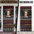 Just Here For The Cookies Christmas Door Cover Funny Xmas Holiday Patterns - Wonder Print Shop