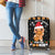 Just Here For The Cookies Christmas Luggage Cover Funny Xmas Holiday Patterns - Wonder Print Shop