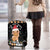 Just Here For The Cookies Christmas Luggage Cover Funny Xmas Holiday Patterns - Wonder Print Shop