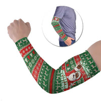 Justice For Black Lives Christmas Arm Sleeves Funny Xmas Holiday Patterns - Wonder Print Shop